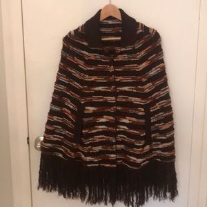 Vintage poncho